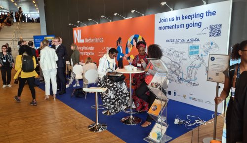 Again a big Dutch delegation engaged at the Stockholm World Water Week and the Dutch pavilion acted as a central meeting place