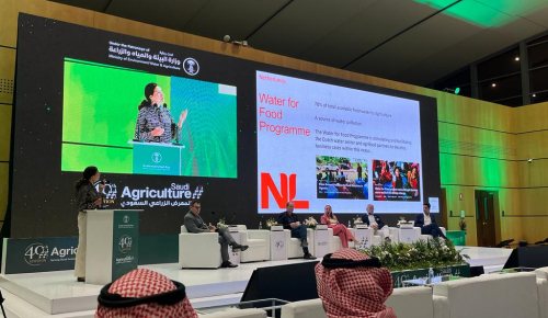 Presentation of Dutch horti and water sectors in conference programme at Saudi Agriculture