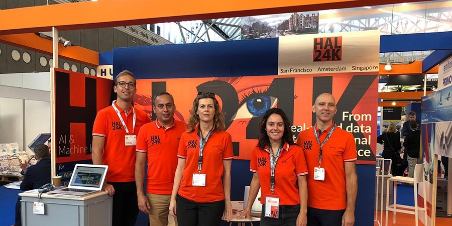 Blog HAL24K - Photo of the team at Aquatech