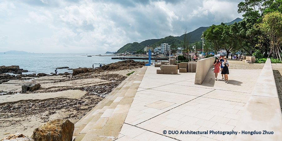 Photo of East Dike coastal defence project near Shenzhen © DUO Architectural Photography - Hongduo Zhuo