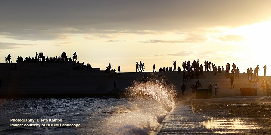 Photo of Cape Square by Blerta Kambo. Image courtesy of BOOM Landscape