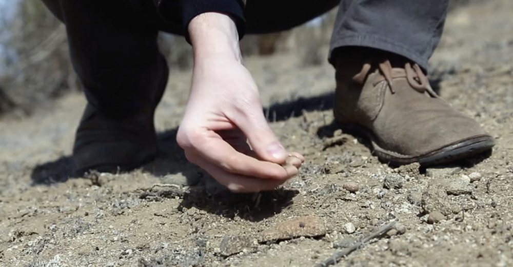 Photo of dry soil