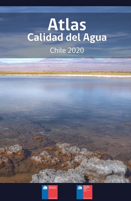 Cover of the Chilean Water Quality Atlas.