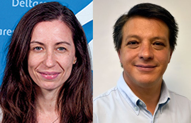 Photo of Ana Nuñez Sanchez, Senior Advisor and researcher at Deltares, and Rodolfo Silva Casarín, Professor at the National Autonomous University of Mexico (UNAM).