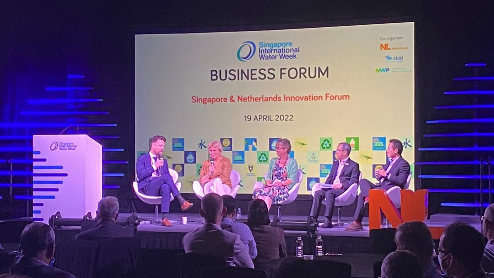 Panelists at the Singapore & the Netherlands Innovation Forum.