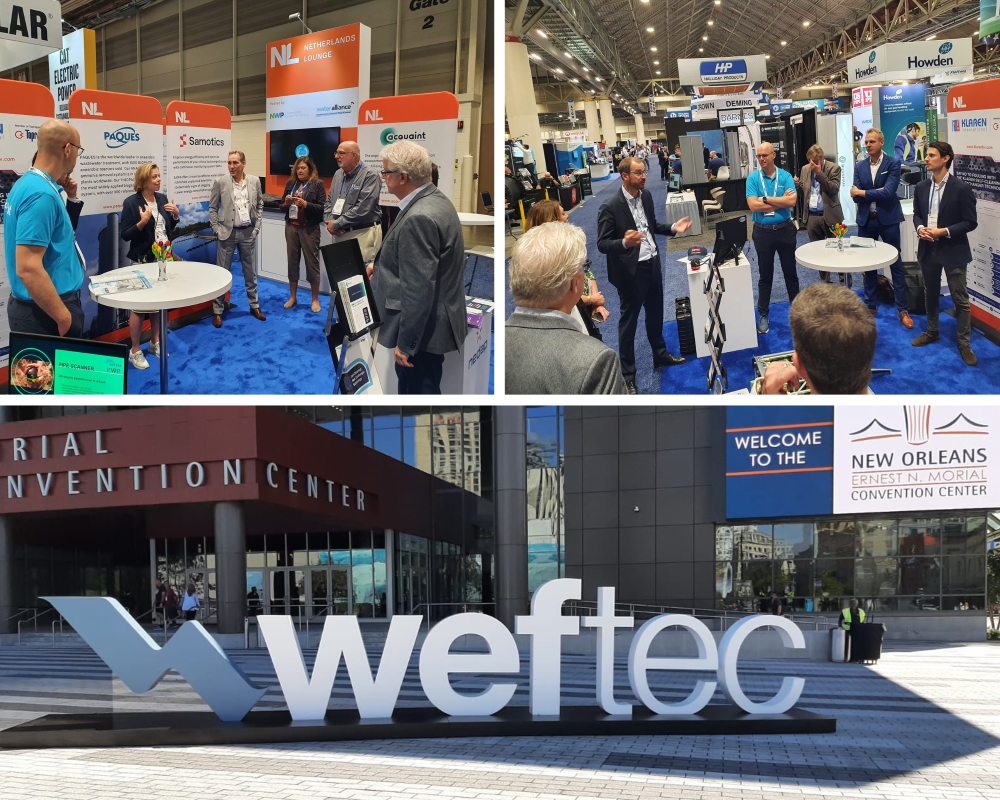 Photo collage if WEFTEC New Orleans 2022