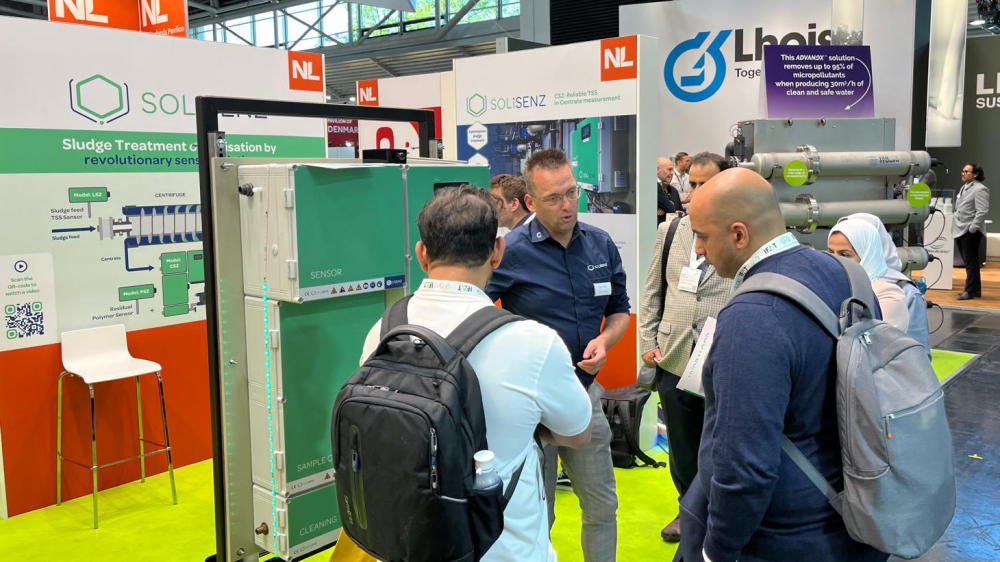 SOLiSENZ at the Netherlands Pavilion during IFAT Munich 2024