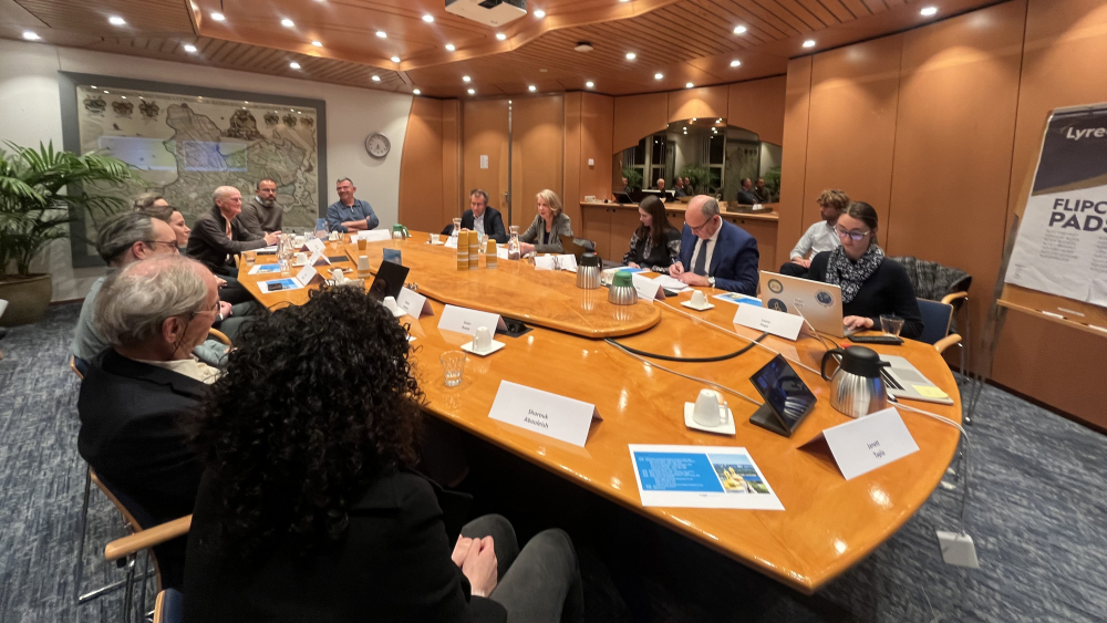 Erica Schouten, Netherlands’ Water Envoy to Ukraine, meets with the UWP3 Platform