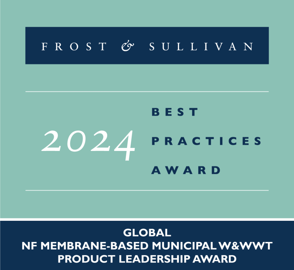 The logo of Frost & Sullivan Award 2024