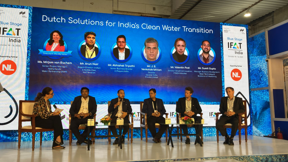 Panel meeting: Dutrch solutions for Indias clean water transition