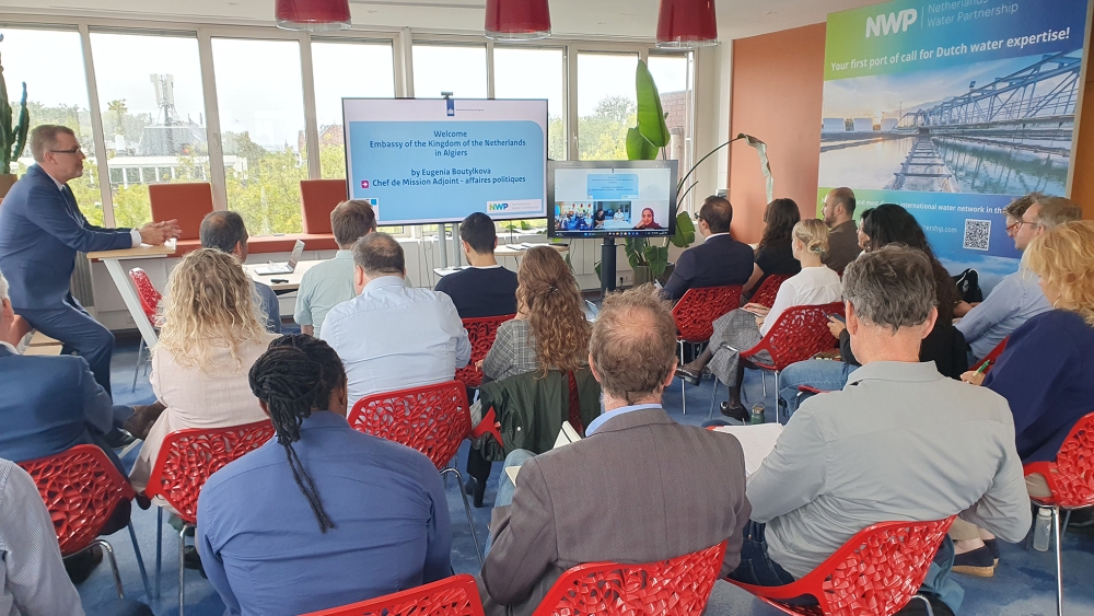 Netherlands-Algeria Water-Energy-Food Nexus session held on 17 September at NWP’s offices in The Hague.