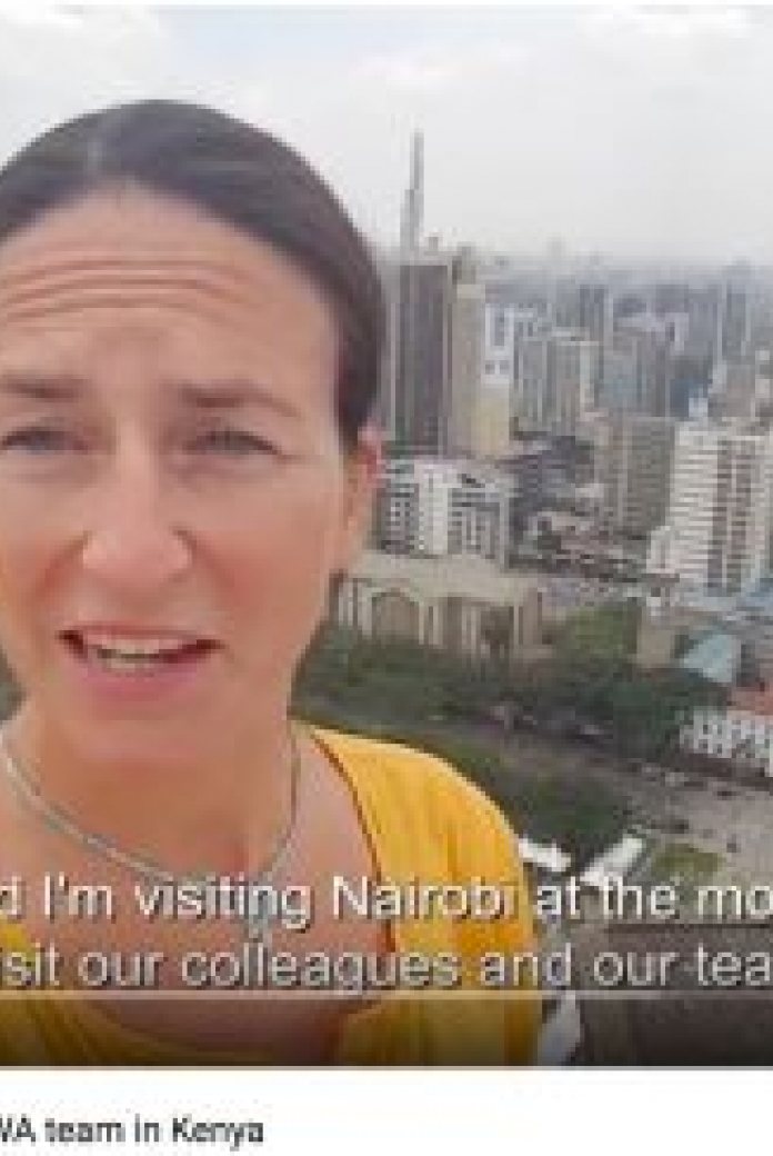 Tabitha talks about her visit to Kenya