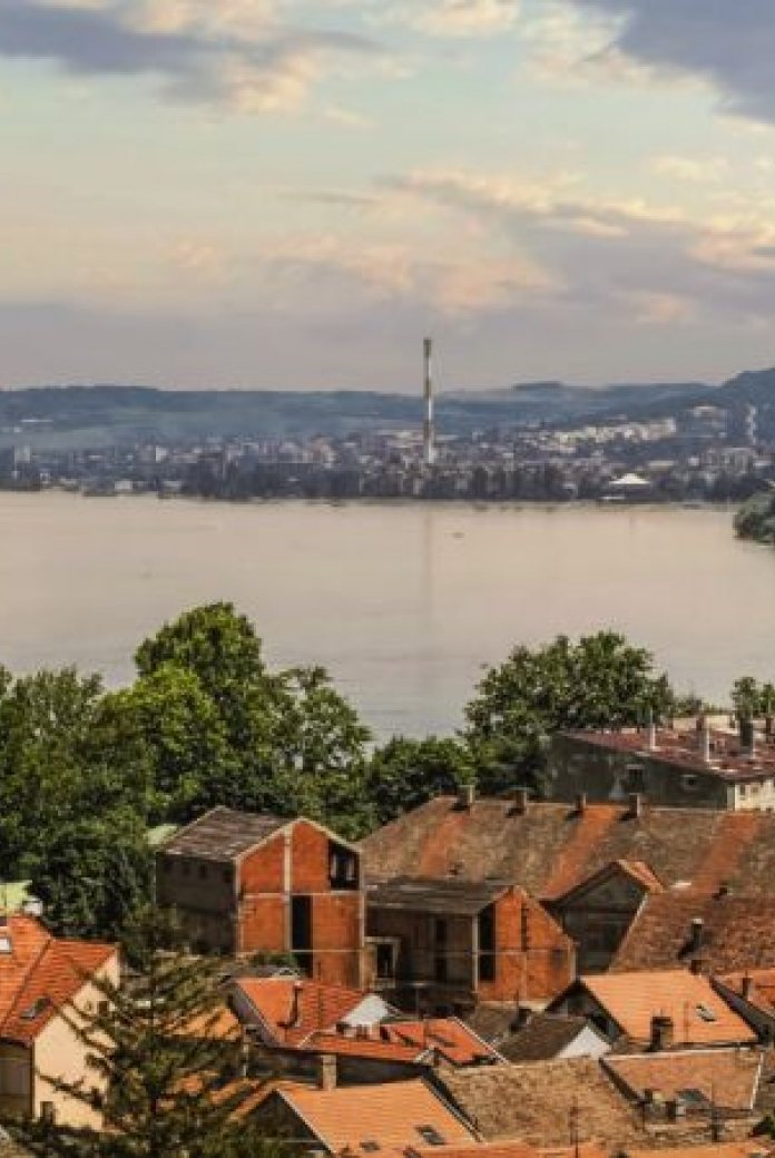 The Danube river in Serbia