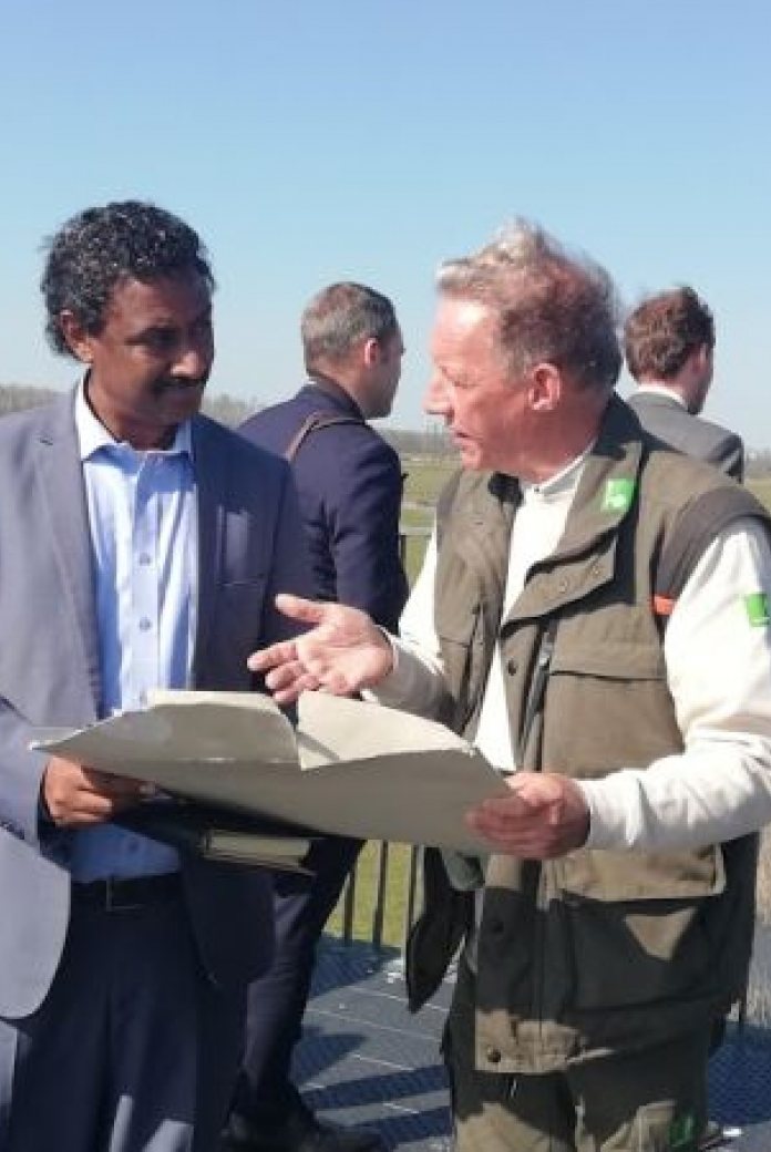 Ethiopian State Minister Dr Abraha Adugna Ashenafi visits the Netherlands