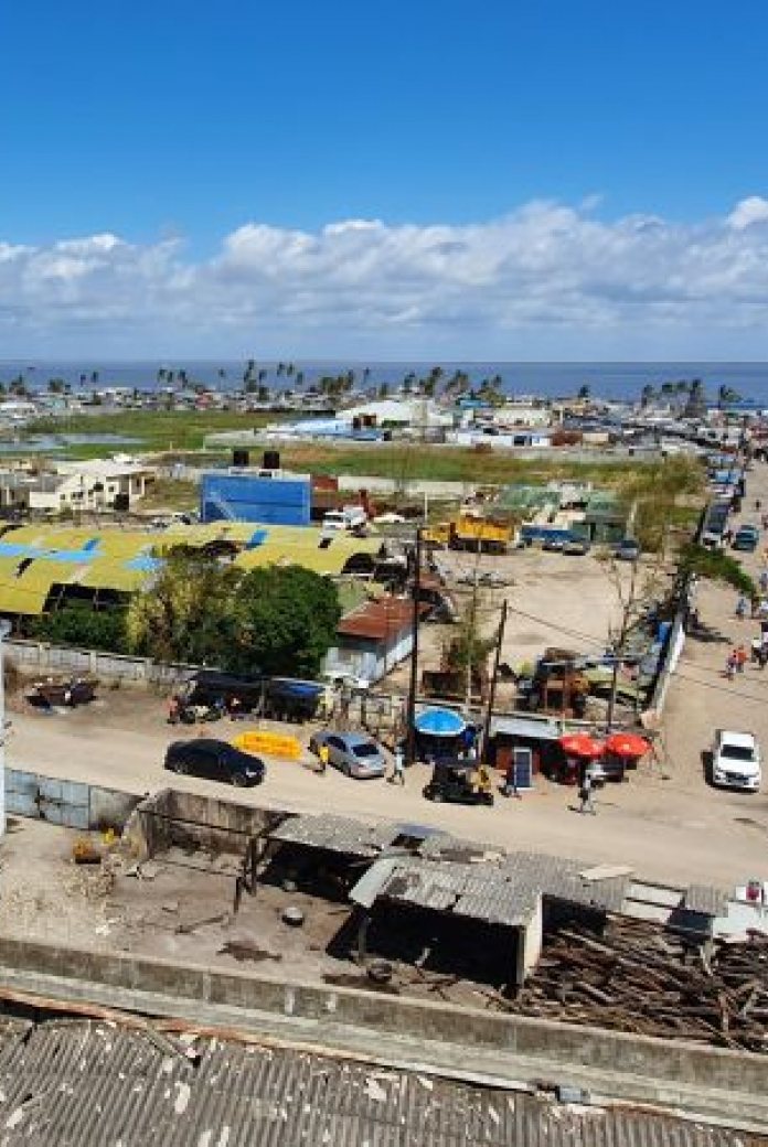 Beira, Mozambique after cyclone Idai hit the city