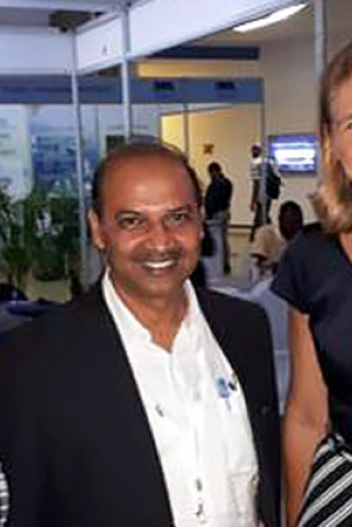 Blog Antea India. From left to right, Annemieke van Zuylen, NWP Project Manager Events, Krishna Kant Gupta, Head of Water and Urban Infrastructure at Antea India, and Tanja Gonggrijp, Dutch Ambassador to Sri Lanka