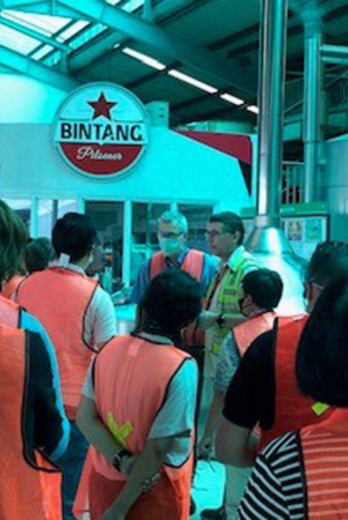 Photo of the trade mission to Indonesia - visit to Multi Bintang Indonesia (Heineken group)