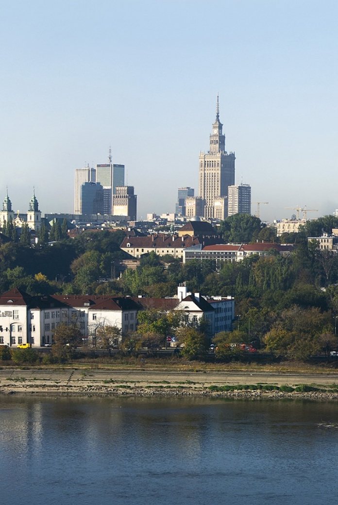Skyline of Warsaw