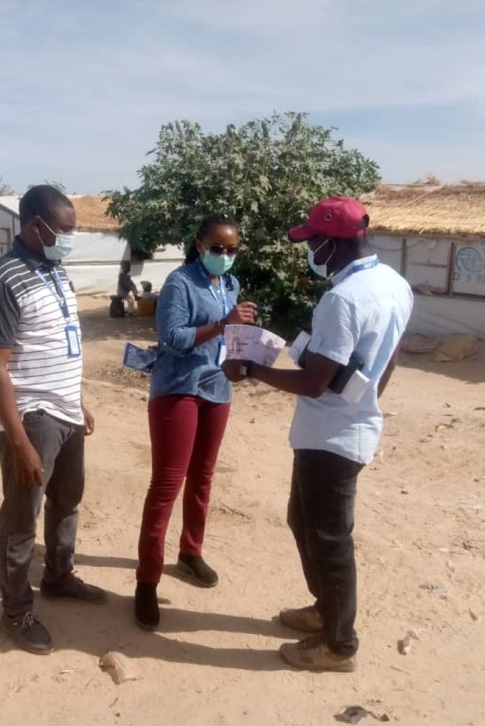 Adélaïde Umuhuza, water expert in Nigeria