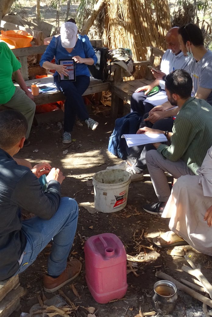 Field School Meetings on using geodata tools in practice.