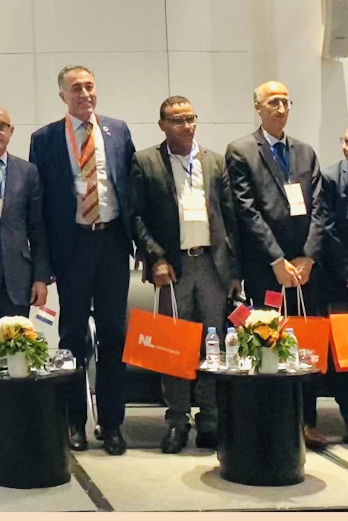 Speakers at the first edition of the Dutch Moroccan Water Days, held on 10 October 2023.