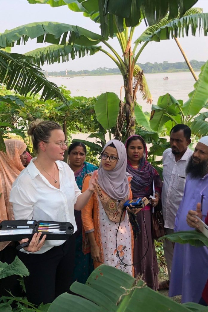 Water for Food Programme gives training course on saline agriculture in Bangladesh