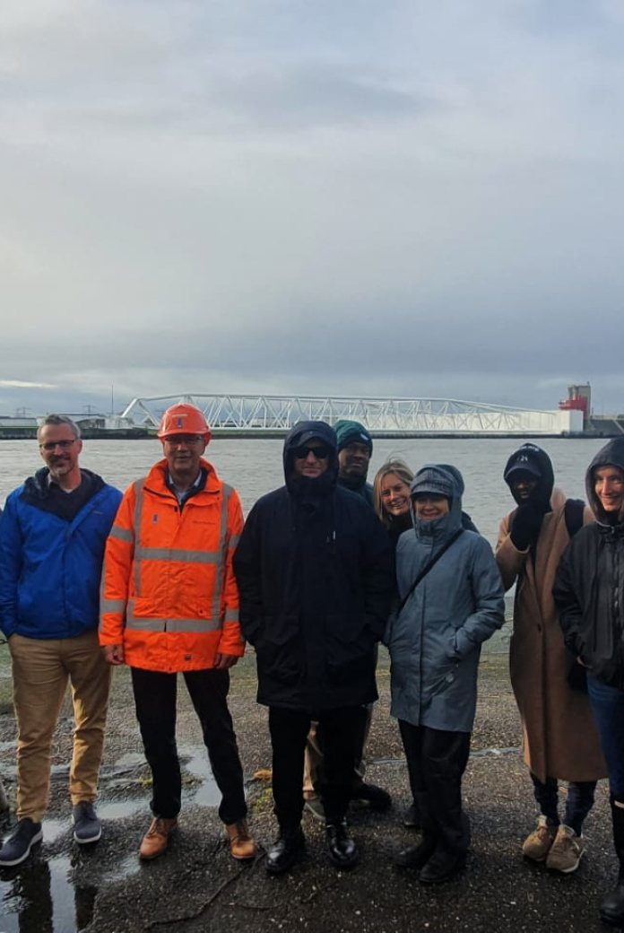 Group visit to the Maeslant Barrier