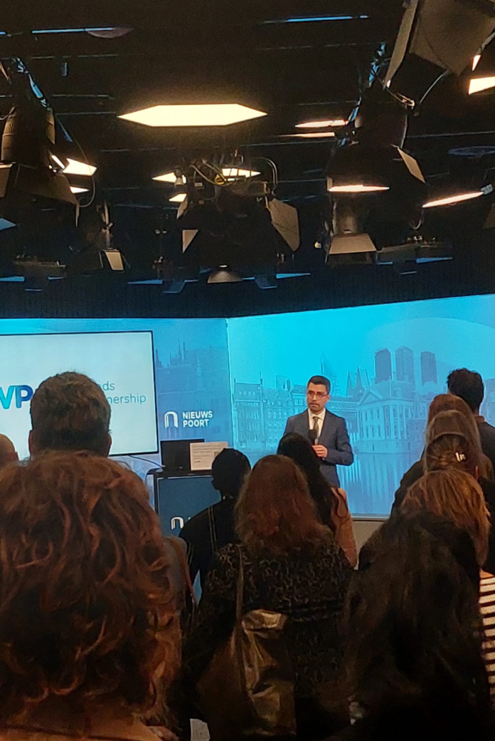 Rick Elmendorp at NWP's New years's reception 2026