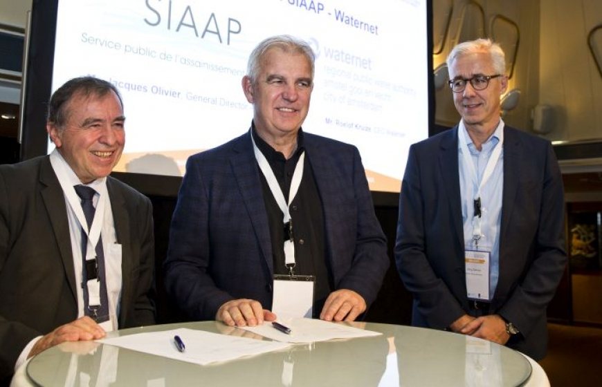 Waternet signs an MoU with the water utility of Paris 