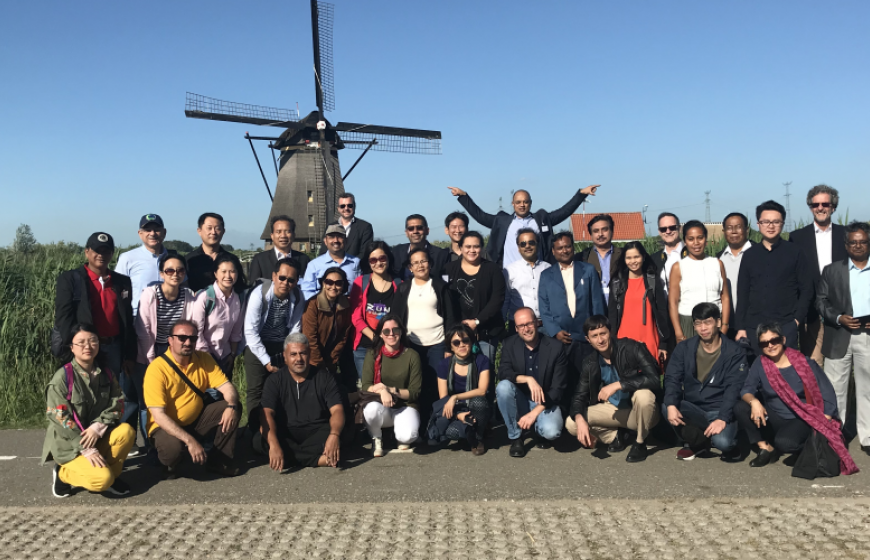 The ADB study tour in the Netherlands