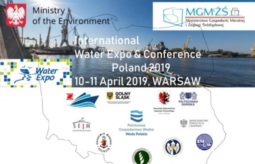 The Water Expo Poland takes place on 10 and 11 April 2019