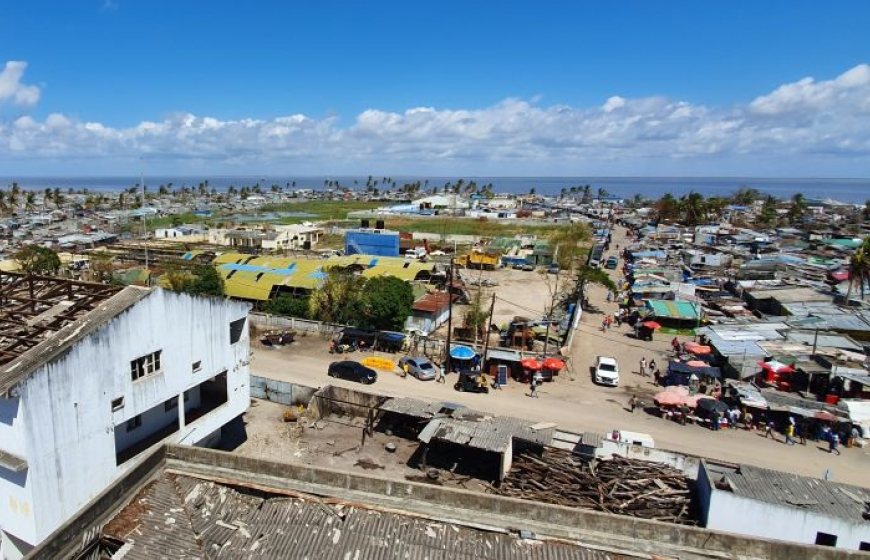 Beira, Mozambique after cyclone Idai hit the city