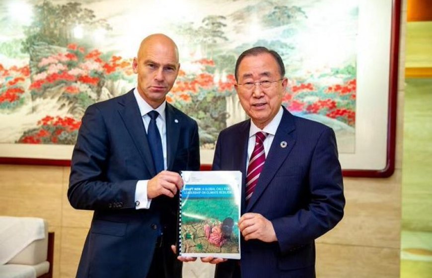 Patrick Verkooijen en Ban Ki-Moon