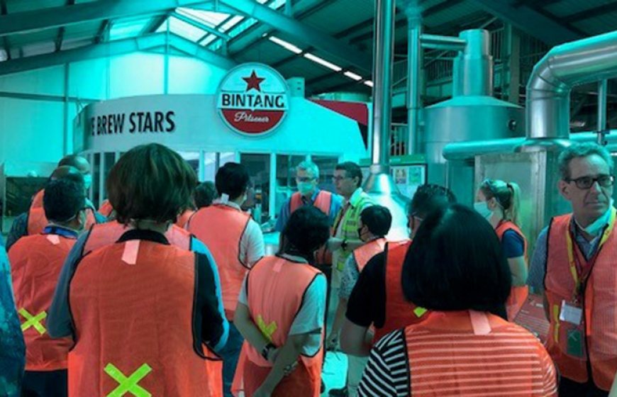 Photo of the trade mission to Indonesia - visit to Multi Bintang Indonesia (Heineken group)