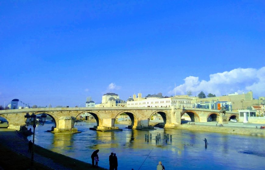 Balkan region bridge