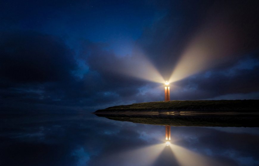 Photo of a lighthouse.