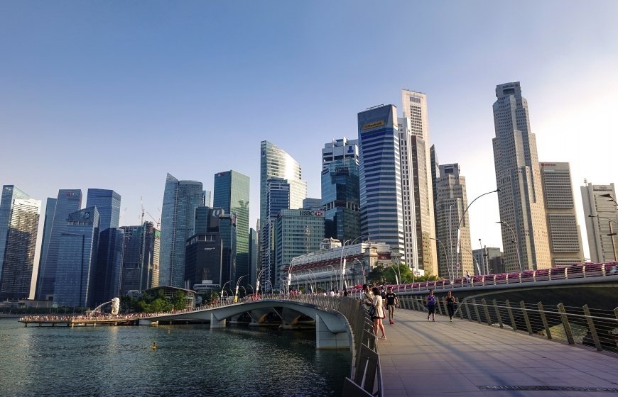 Skyline of Singapore