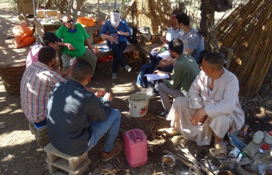 Field School Meetings on using geodata tools in practice.