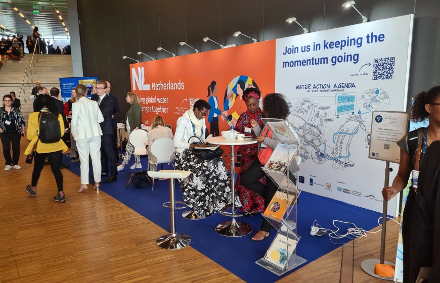 Again a big Dutch delegation engaged at the Stockholm World Water Week and the Dutch pavilion acted as a central meeting place