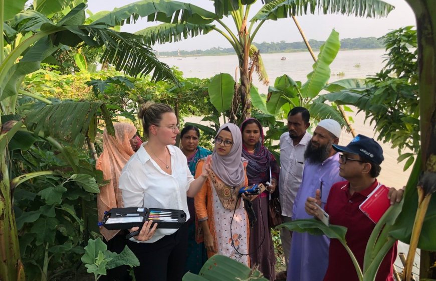 Water for Food Programme gives training course on saline agriculture in Bangladesh
