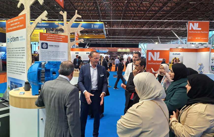 Oman-delegation visiting HIP at Aquatech Amsterdam 2023