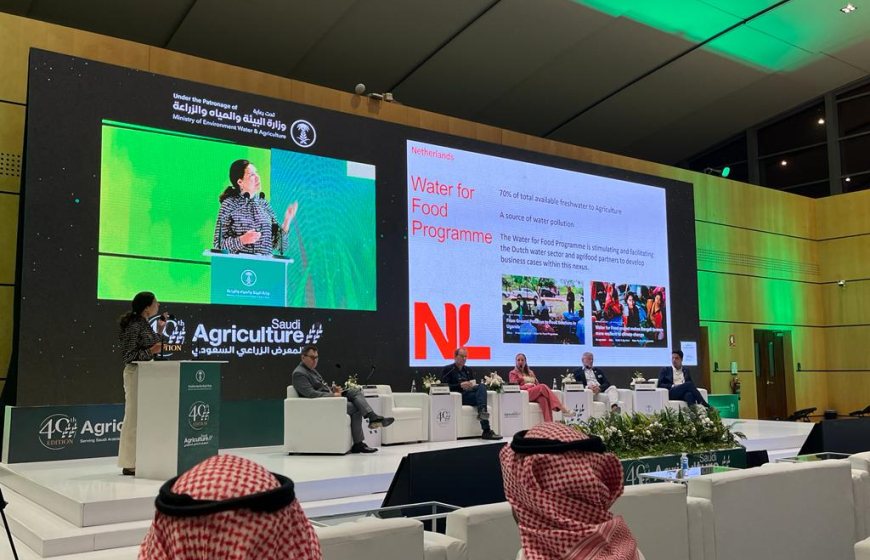 Presentation of Dutch horti and water sectors in conference programme at Saudi Agriculture