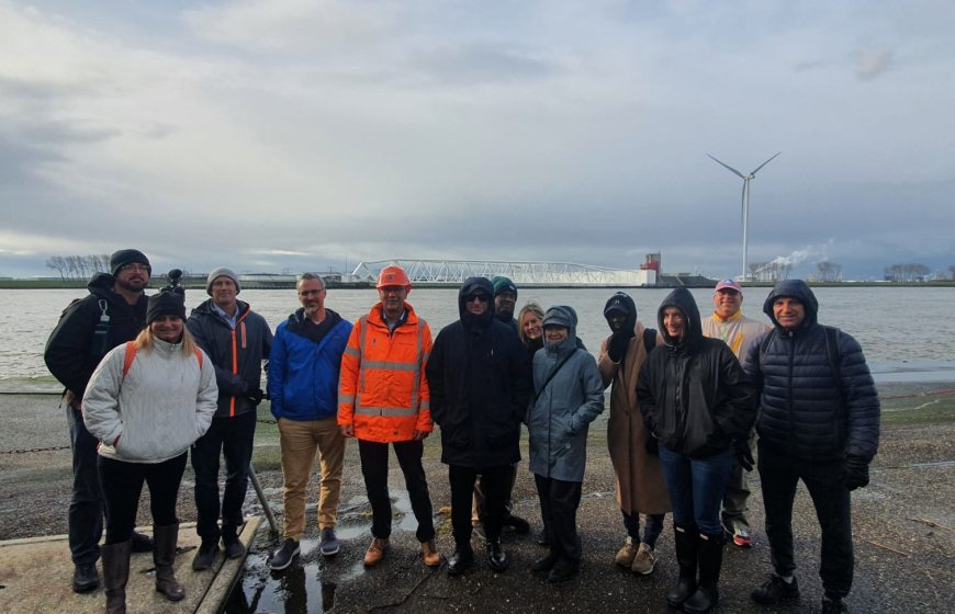 Group visit to the Maeslant Barrier