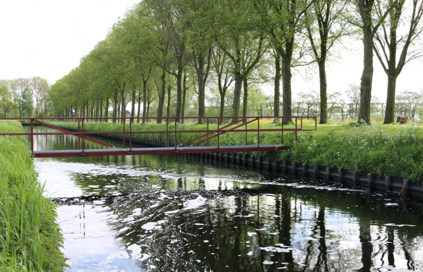 Test location Wervershoof sewage treatment plant in the province of North Holland