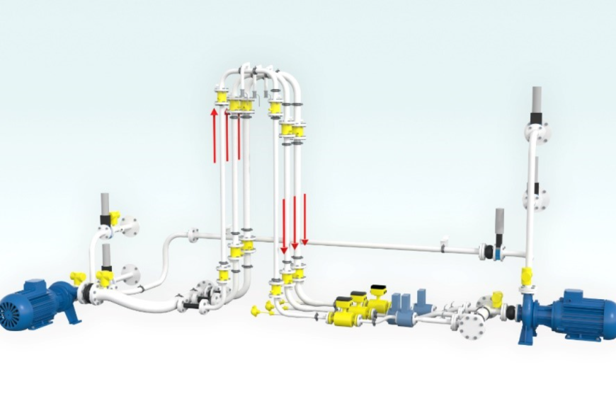 TKI-project: A schematic representation of the Rheometer