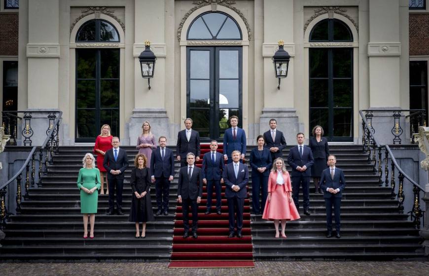 kabinet-schoof-bordesfoto. Bron: Rijksoverheid