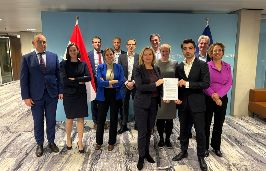 NWP leads policy dialogue with the Dutch Minister of Foreign Trade and Development Aid