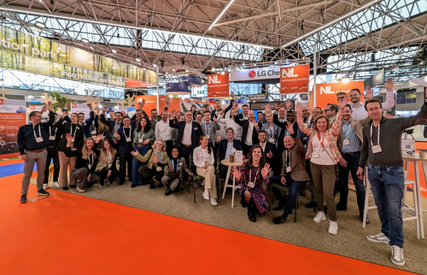 Participants of the Netherlands Pavilion Aquatech Amsterdam 2025