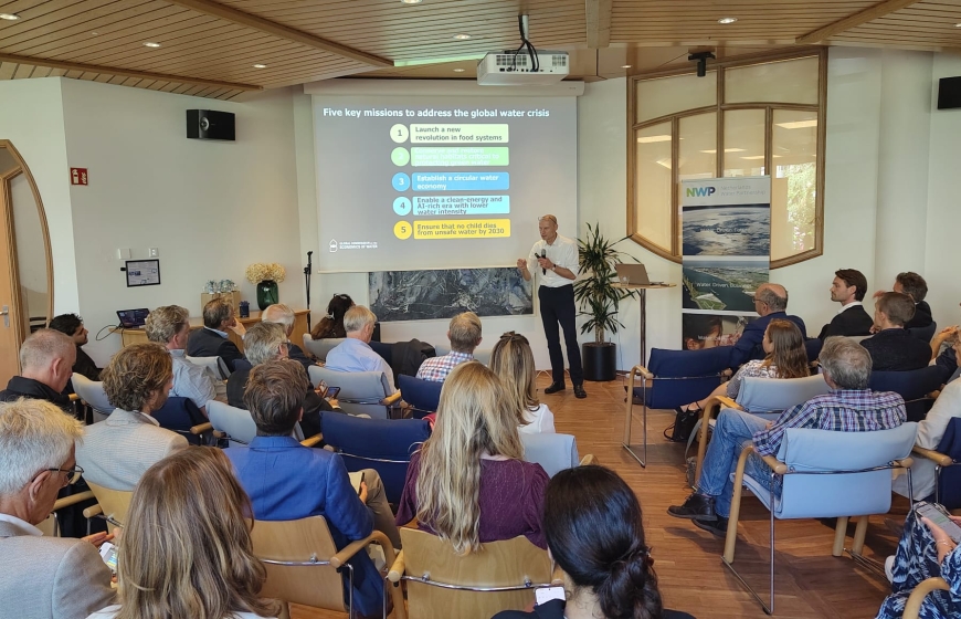 Henk Ovink at Member Meet-up on 2 July 2026