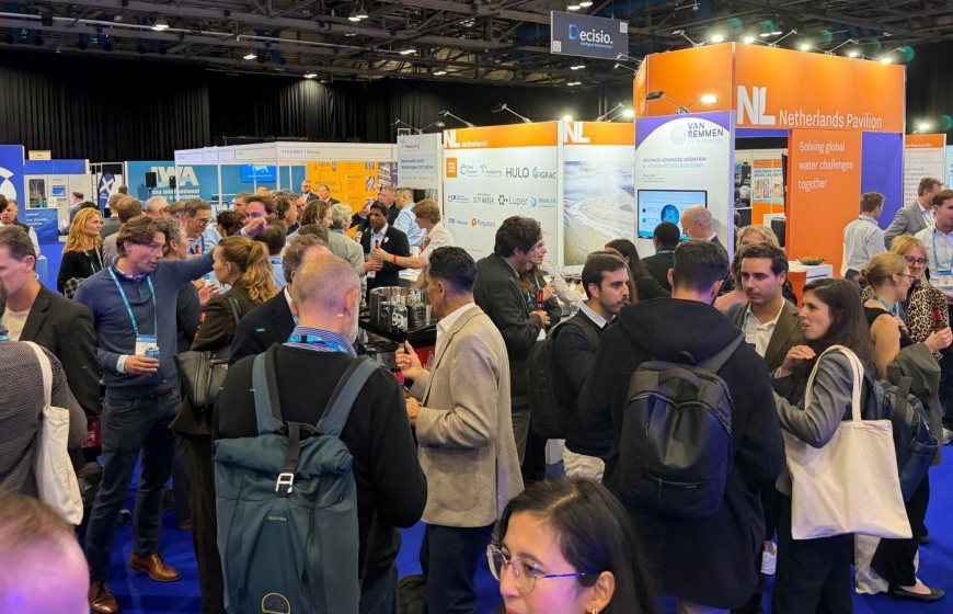 Netherlands Pavilion at IWA World Water Congress and Exhibition 2026